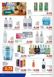 Volantino Vivo Supermercati Pagina 28: Bibite San Pellegrino assortite vetro €2,09