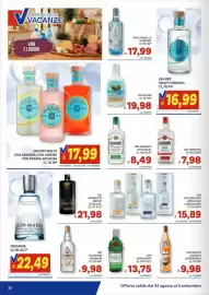 Volantino Vivo Supermercati Pagina 32: Gin Gibson's Botanical €8,49, Im Gin Gin €19,98