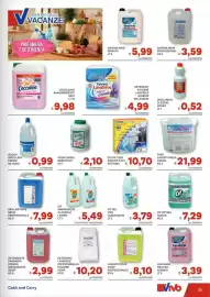 Volantino Vivo Supermercati Pagina 35: Brillantante Sidap Professionals €7,99, Cif gel con candeggina €3,79