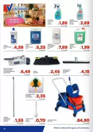 Volantino Vivo Supermercati Pagina 36: Cif vetri e specchi €1,85, Pastiglie igienizzanti Ipo Sidap €7,89