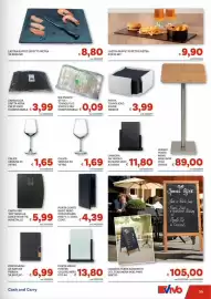 Volantino Vivo Supermercati Pagina 39: Calice Venezia 35 Vetro €1,65, Porta conto basic nero €4,39