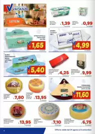 Volantino Vivo Supermercati Pagina 4: Formaggio fresco di capra verde pascolo €13,95, Formaggio fresco Moro Daniele €7,10