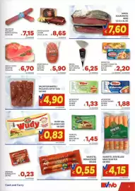 Volantino Vivo Supermercati Pagina 9: Wüberone di pollo Wuber €1,33, Mortadella ovalina Beretta €5,90