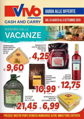 Volantino Vivo Supermercati (valido fino al 5-09)