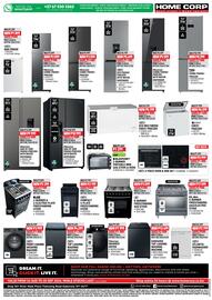 Home Corp catalogue Page 12: 6-BURNER FREESTANDING GAS STOVE €3.599,00, Defy Compact 4-Plate Freestanding Stove €3.199,00