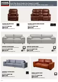 Home Corp catalogue Page 6: BONICA 2-SEATER COUCH €15.999,00, HOUGHTON 3-SEATER COUCH €7.999,00