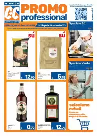 Volantino ARCA C+C cash and carry Pagina 1: Jagermeister Amaro €12,99, Birra Moretti €0,79