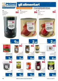 Volantino ARCA C+C cash and carry Pagina 18: Sù Olive Nere Denocciolate in Salamoia €9,90, Sù cipolle alla contadina €3,69