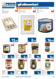 Volantino ARCA C+C cash and carry Pagina 19: Sù Olive verdi Bella di Cerignola €5,20, Tonno in olio di semi di girasole €8,79