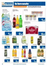 Volantino ARCA C+C cash and carry Pagina 22: Campari Soda €6,99, Derby Blue Arancia €1,69