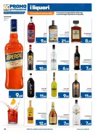 Volantino ARCA C+C cash and carry Pagina 26: Sambuca Ramazzotti €6,38, Pallini Limoncello €9,90