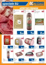 Volantino ARCA C+C cash and carry Pagina 8: Sù Prosciutto cotto alta qualità €6,98, Pancetta affumicata cruda €9,90