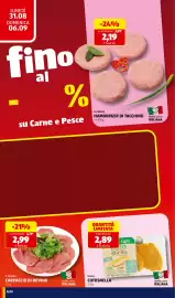 Volantino ALDI settimana 36 Pagina 12: Cotosnella €2,89, Il podere carpaccio di bovino €2,99