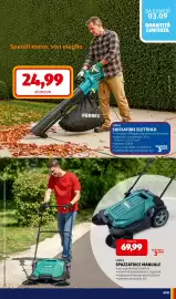 Volantino ALDI settimana 36 Pagina 29: Soffiatore elettrico Ferrex €24,99, Ferrex spazzatrice manuale €69,99