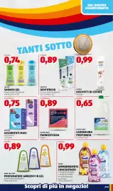 Volantino ALDI settimana 36 Pagina 9: Dentifricio Dentitex €0,89, Power Force pannospugna €0,89