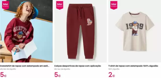 Catálogo Pepco Página 5: Com - t-shirt de rapaz com estampado 100% algodão €2,00