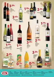Folheto GidaCarnes Supermercados Página 4: Vinho Coração da Minha €1,29, Vinho Alandra €1,95