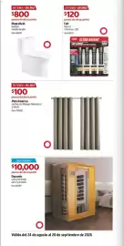 Catálogo Costco Página 20: Feit Electric 4 linternas LED €120,00, Pem America cortina con bloqueo total de luz €100,00