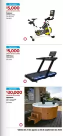 Catálogo Costco Página 21: Unifitness caminadora tz €5.000,00, ProForm bicicleta estática Tour de France €5.000,00