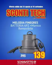 Volantino Schiavotto Pagina 4: Melodia Finegres Batteria 6PZ +Manico Removibile €139,00