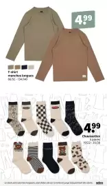 Catalogue Wibra semaine 35 page 12: T-shirt manches longues €4,99