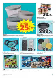 Coop Forum reklamblad vecka 35 Sida 11: Kökssträdgården bordstablett vera 4-pack €69,00, Rivjärn €39,00