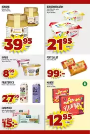 Din Mat reklamblad vecka 35 Sida 4: Eldorado honung €39,95, Proviva fruktdryck €27,95