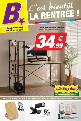 Bazarland (valable jusqu'au 30-08)