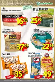 Matvärlden Tensta reklamblad vecka 35 Sida 7: Rana färsk pasta €37,95, Storck toffifee €35,00