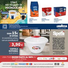 Volantino SpeSì settimana 35 Pagina 12: Ciotola rotonda GastroBOX €3,90, Lavazza Qualità Rossa €4,99