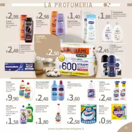 Volantino SpeSì settimana 35 Pagina 11: Ace candeggina più fresco profumo €3,60, Felce Azzurra ammorbidente €2,48
