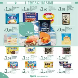 Volantino SpeSì settimana 35 Pagina 6: Kyr yogurt alla pappa reale €1,28, Perugina Nuvole Fior di latte €1,50