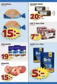 Prisma Mat reklamblad vecka 35 Sida 7: Jubileumskaka €15,00, Gamla Söder svart te €795,00