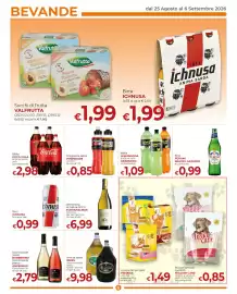 Volantino Supermercati Nonna Isa Pagina 6: Vino frizzante rosato Burberino Vino frizzante bianco Angedras Piero Mancini €2,79
