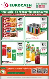 Eurocash gazetka Strona 1: Zapalniczka: BIC J26 standard €3,19, San Łakotki €4,15