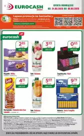 Eurocash gazetka Strona 20: Herbatniki: Holenderskie San Łakotki €4,15, Sok: Bahama pomarańcza €5,69