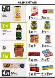 Volantino Supermercato Pollio Pagina 18: Callipo tranci di tonno in vetro €2,99, Filetti di Alici Distesi Zarotti €1,59