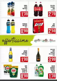 Volantino Supermercato Pollio Pagina 3: Bud birra €2,59, Rocca dei Forti Prosecco €3,99