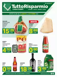 Volantino Tutto Risparmio Cash&Carry Pagina 1: Polpa di pomodoro tritata fine Desantis €4,52