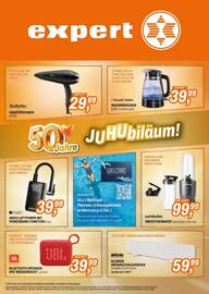 Expert Flugblatt Seite 14: Nutribullet SMOOTHIEMAKER €99,99, NABO Akku-LuftPumpe mit Powerbank-Funktion AP150 €39,99