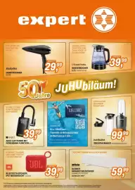 Expert Flugblatt Seite 14: Nutribullet SMOOTHIEMAKER €99,99, NABO Akku-LuftPumpe mit Powerbank-Funktion AP150 €39,99