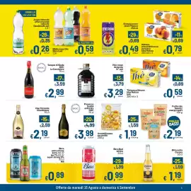 Volantino Qui Discount Pagina 5: Thè pesca/limone Idea Natura €0,59, Prosecco Scalini €3,99
