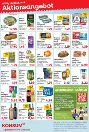 Konsum Leipzig Prospekt woche 35 Seite 1