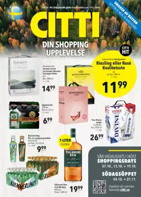 CITTI Markt | Schweden-Werbung (gültig bis 31-10)