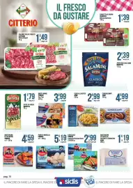 Volantino Maxi Sidis Pagina 10: Fiori di nasello Findus €5,19, Crocche Findus €2,99