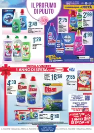 Volantino Maxi Sidis Pagina 23: Detergente piatti Nelson €1,29, L'Acchiappacolore Grey €2,65