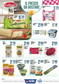 Volantino Maxi Sidis Pagina 8: Panna Chef Parmalat €2,79, Pesto alla genovese Viva la Mamma €1,05