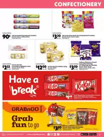 Campbells Wholesale catalogue Page 5: Cadbury Bitesize or Pascall Chocolate Share Bag €3,50