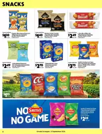 Campbells Wholesale catalogue Page 6: Smith's Crinkle Cut Chips €375,00, Cobs Natural Popcorn Selected Varieties €2,49