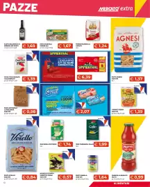 Volantino Mercatò Extra Pagina 13: Pasta integrale La Molisana €0,98, I pronti Pedon Ceci e Farro integrale €1,39